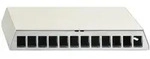 Rutenbeck 23911116 Patchpanel zur Aufnahme von max. 12 Universalmodulen und