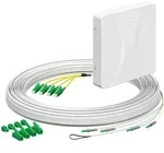 Kaiser 4252041 Teilnehmeranschluss Gf-TA E3S Connect&reg;, Aufputz, L=20m, 4xF,...