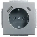 Busch-Jaeger 20 EUCB2USBAC-866 Schutzkontakt-/USB-A+C Steckdose Safety+, mit