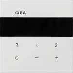 Gira 2320112 Unterputz-Radio IP, Fl&auml;chenschalter, reinwei&szlig; gl&auml;nzend