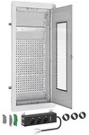 ABN A48TML AMIGO Multimedia-Kleinverteiler, 4-reihig, 48 TE, UP/HW mit Mediat&uuml;r,