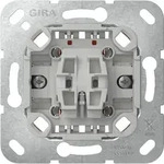 Gira 310900 Wippschalter 10 AX 250 V~ Wechselschalter 2-polig mit Befestigungskrallen