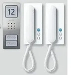 Siedle SET CA812-2 E/W T&uuml;rsprechanlagen-SET f&uuml;r 2 Wohneinheiten, 1+n