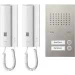 Ritto RGE1818225 Acero Pur Audio-Komplettpaket f&uuml;r 2 WE, Unterputz, Edelstahl