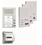 TCS PPAF03-EN/02 Sprechanlagen-Set Aufputz f&uuml;r 3 WE