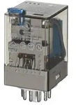 Finder 601380240040 Industrie-Realais mit Steckanschl&uuml;ssen, 3 Wechsler, 10 A, Spule