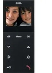 Gira 1239005 Wohnungsstation Video Aufputz Plus, System 55, schwarz matt