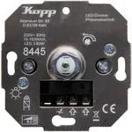 Kopp 844500001 Dimmer Sockel Druck-Wechselschalter LED-Dimmer, 50W/RC