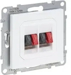 Legrand 765177 SEANO Lautsprecher-Anschluss 2-fach mit Federklemmen...