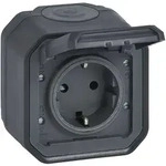 Legrand 069783L Plexo New Feuchtraum-Aufputz Schutzkontakt-Steckdose, erh&ouml;hter