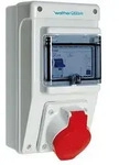 Walther Electric 6590104 Kunststoff Steckdosenkombination