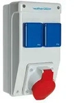 Walther Electric 6570105 Kunststoff Steckdosenkombination