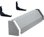 Hager FZ353, Kabelrangierkanal 3-feldig Wandmontage, Breite 800mm