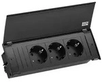 Bachmann 927.160 Steckdoseneinheit und Deckel (Set) KAPSA Small, 3x