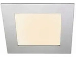 Heitronic 27640 LED Panel TOULOUSE eckig, 10 W, 3000 K, IP44, 200x200x24 mm, dimmbar