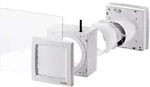 Maico FE 100/1 AP Fenstereinbausatz mit selbstt&auml;tiger Au&szlig;enklappe, f&uuml;r ECA100 Ipro