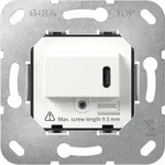 Gira 236200 USB-Spannungsversorgung mit Powerdelivery Typ C Einsatz, wei&szlig;,