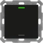 MDT BE-TAL550106.01 KNX Taster Light 55 1-fach, RGBW, Schwarz matt, Neutral