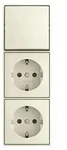 Busch-Jaeger 2601/6/20/2 EAPBJ-522 Kombination Wippschalter 1-fach,