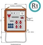 Walther Electric WEV0801R1 Endverteiler 44kVA