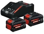 Bosch 1600A0373T Akku-Starter-Set 2x Akku 18 V/8,0 Ah und Ladeger&auml;t EXAL 18 V-160