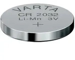 Varta CR2032 Lithium-Knopfzelle, 3 V