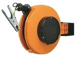 Schill 64100110000 Kabelaufroller f&uuml;r Erdungszweck, Flachschleifring, 10m