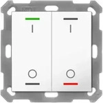 MDT BE-TAL55T2.B1 KNX Taster Light 55 2-fach, RGBW, mit Temperatursensor,...
