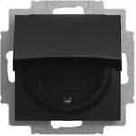 Busch-Jaeger 20 EUCKBD-915 Schutzkontaktsteckdose Safety+ mit Klappdeckel IP44 ,