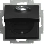 Busch-Jaeger 20 EUKBSL-915-101 Schutzkontaktsteckdose mit Klappdeckel und Schloss,