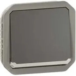 Legrand 069803L Plexo New Einsatz Wechselschalter beleuchtet 10AX, anthrazit