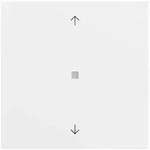 Gira 510572 RF Bedienaufsatz 1-fach Pfeilsymbole f&uuml;r KNX, System 70, reinwei&szlig;