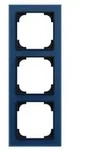 Busch-Jaeger 1723-4028-101 Rahmen 3-fach, Busch-art linear, blauglas