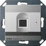 Gira 261726 Gira Keyless In Fingerprint-Leseeinheit, System 55, Farbe Alu