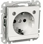 Elso WDE002333 Steckdose mit LED-Orientierungsbeleuchtung und erh&ouml;htem
