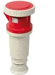Walther Electric 379501 Wasserdichte Kupplung, 125A, 5P, 1h mit