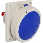 Walther Electric 539409 Wasserdichte Anbaudose schr&auml;g, 32A, 4P, 9h mit Flansch