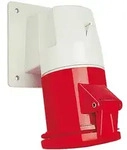 Walther Electric 564309 Anbaudose schr&auml;g, 63A, 3P, 9h mit angeschraubtem