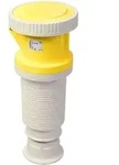 Walther Electric 369304 Wasserdichte Kupplung, 63A, 3P, 4h, mit