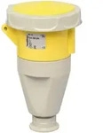 Walther Electric 319504 Wasserdichte Kupplung, 16A, 5P, 4h mit au&szlig;enliegender