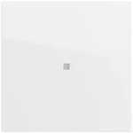 Gira 517170 Taster mit Wippe 1-fach f&uuml;r Gira One und KNX, System 70, reinwei&szlig;