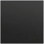 Gira 026874 Blindabdeckung mit Tragring, System 70, schwarz matt (lackiert)