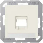 Jung A1569-15NAWE Abdeckung (gerastet) f&uuml;r Modular-Jack-Steckbuchsen, 1-fach,...