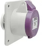 Walther Electric 10640 NORVO Anbaudose gerade, 16A, 3P, 0h f&uuml;r Kleinspannung...