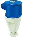 Walther Electric 361409 Kupplung, 63A, 4P, 9h, mit Trompetenverschraubung
