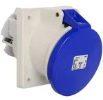 Walther Electric 560306 Anbaudose schr&auml;g, 63A, 3P, 6h mit Flansch 107x100mm