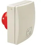 Walther Electric 415409 MONDO Anbaudose gerade, 16A, 4P, 9h mit Flansch 90x90mm