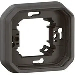 Legrand 069606L Plexo New Feuchtraum-Unterputz 1-fach Tragring, anthrazit