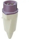 Walther Electric 10290 NORVO Stecker, 16A, 3P, 0h, f&uuml;r Kleinspannung mit