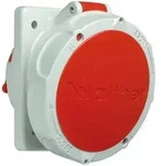Walther Electric 517 Wasserdichte Anbaudose schr&auml;g, 16A, 5P, 6h mit Flansch...